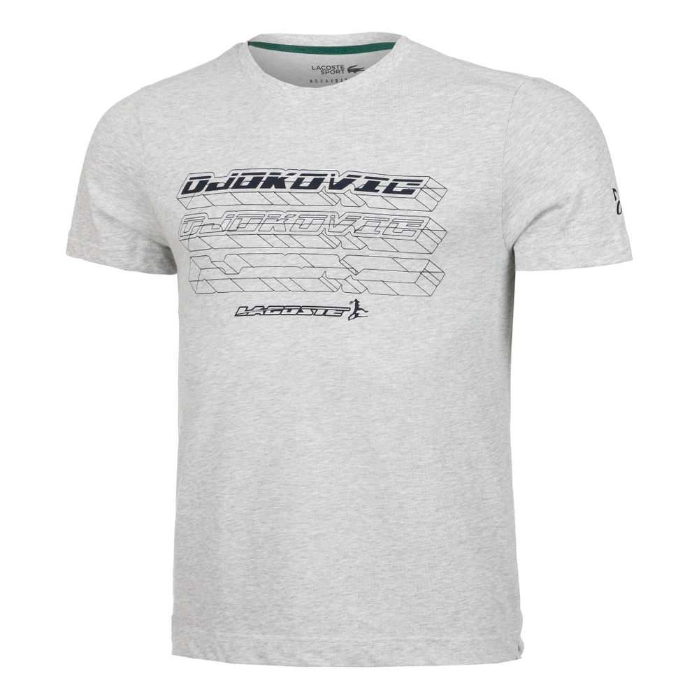 Мужское теннисное поло Lacoste T-Shirt Men - Grey