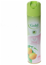 ОСВЕЖИТЕЛЬ ВОЗДУХА GOLD WIND  CITRUS 300МЛ