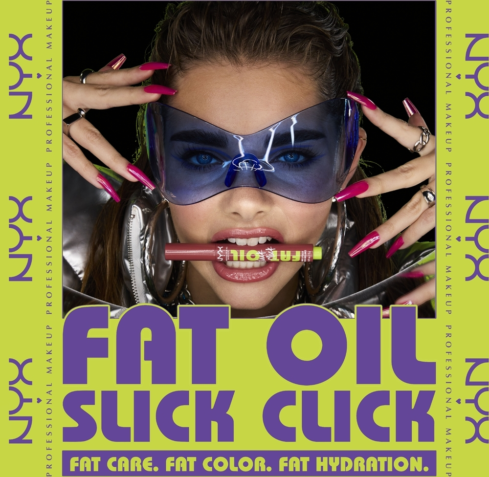 NYX Professional Makeup Fat Oil Slick Click - тонизирующий бальзам для губ, 2 g