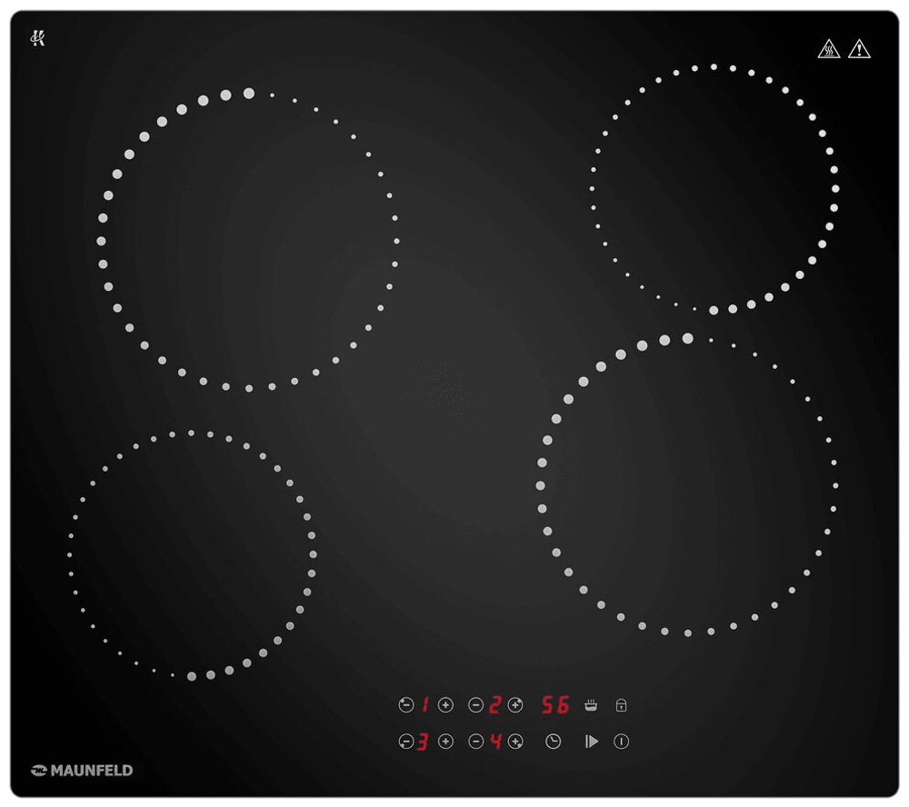 Электрическая варочная панель Maunfeld CVCE594PBK