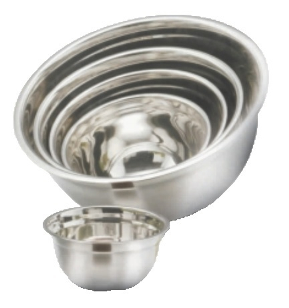 Миска Полусферическая 0,6Л D14См, Без Ручек, Нерж.Сталь Gbl14