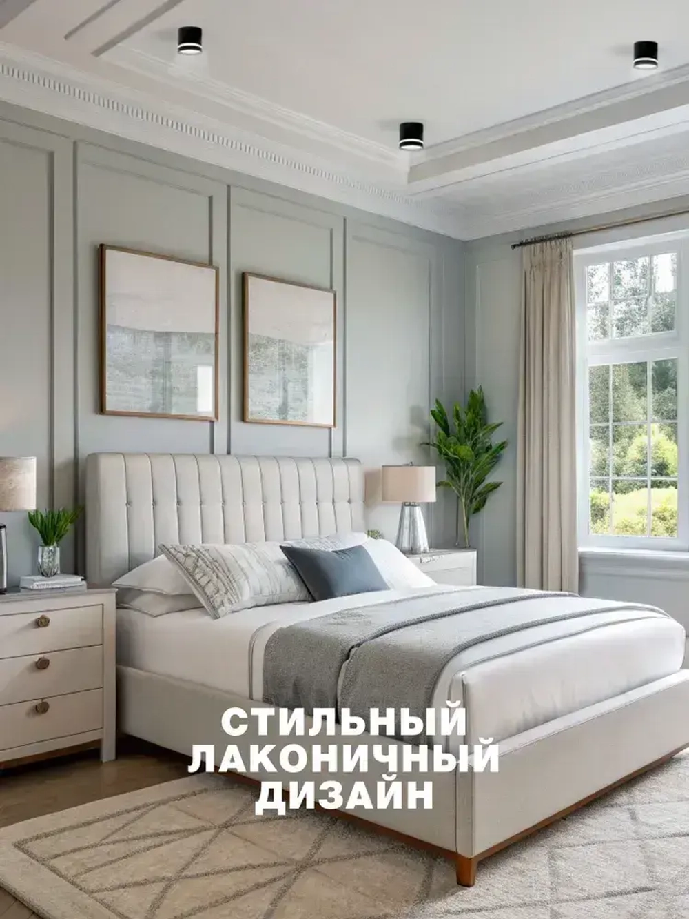 Светильник потолочный / спот светодиодный черный GX53, накладной точечный Grafium Interior