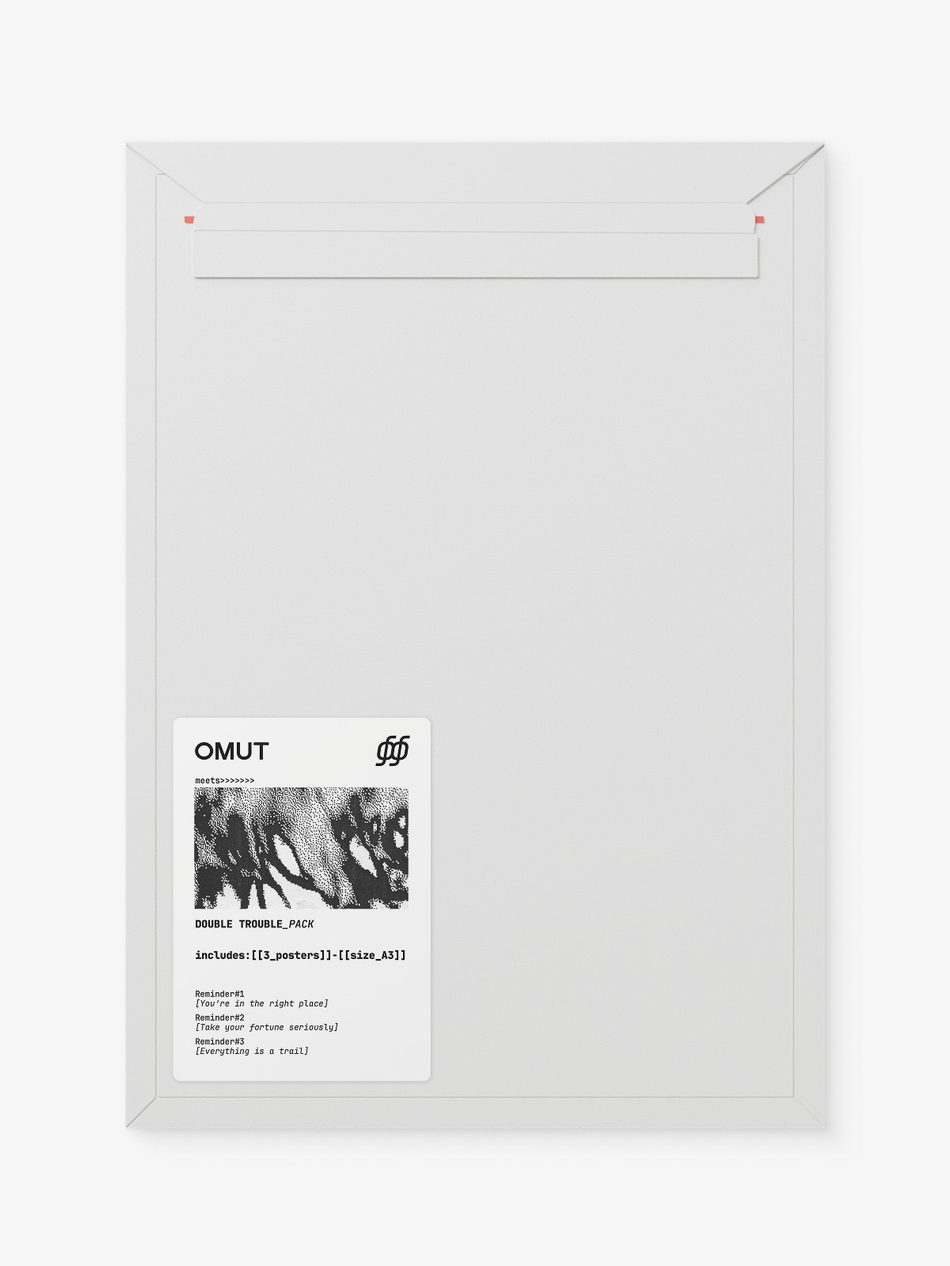 СЕТ ПЛАКАТОВ "DOUBLE TROUBLE"