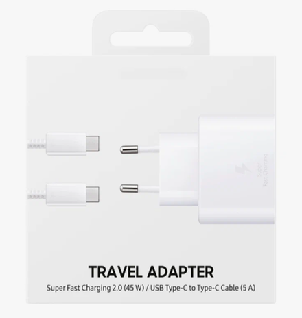 Блок питания Samsung Original Adapter 45W + кабель