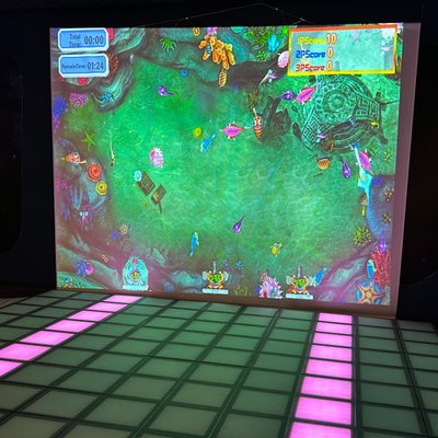 Интерактивный светодиодный пол с проектором «Арена Pixel Battle Plus» 187 шт