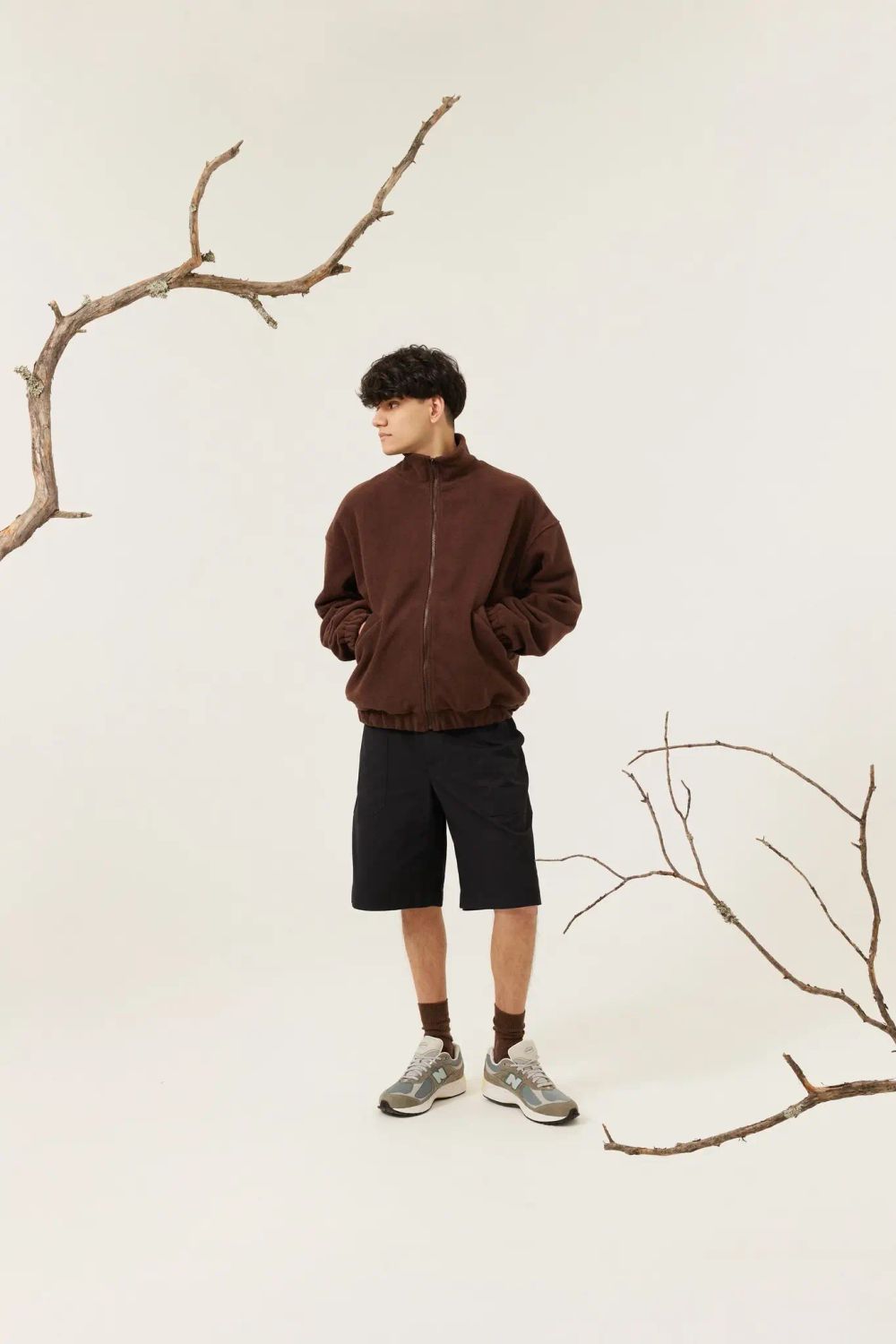 Куртка Called a Garment Флисовая FCF Logo Jacket
vol.2 коричневая