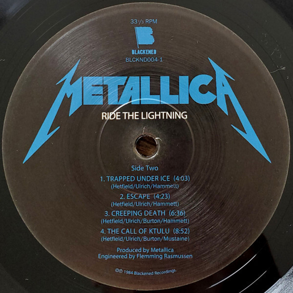 Metallica / Ride The Lightning (LP)
