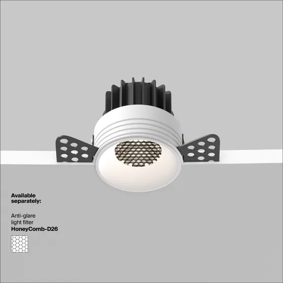 Встраиваемый светильник Раунд / Round 7 Вт 3000 К 50° Technical dl058-7w3k-w