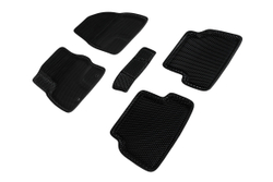Коврики EVA 3D ромб для BMW X5 F-15 2014-2018, Seintex.95274