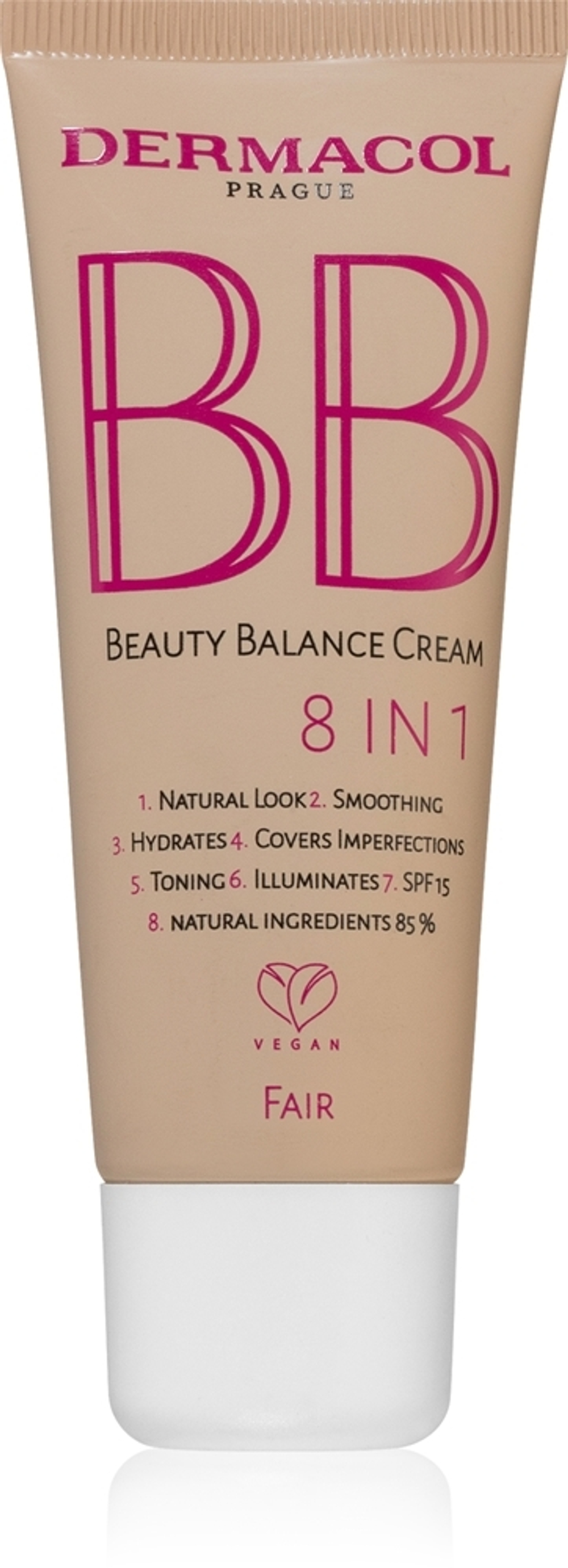 Dermacol Beauty Balance - BB-крем с увлажняющим эффектом SPF 15, 30 ml