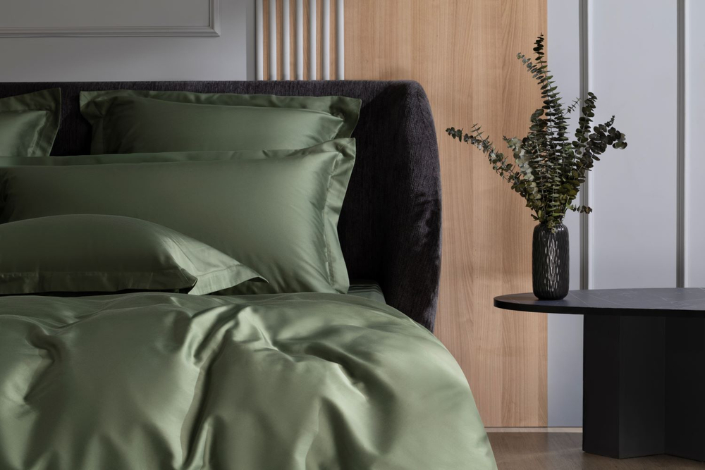 Наволочка хлопок 50х70 German Grass Аллюр Зеленый