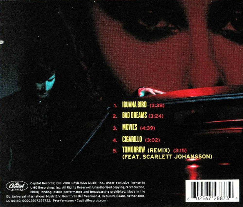 Pete Yorn & Scarlett Johansson / Apart EP (CD)