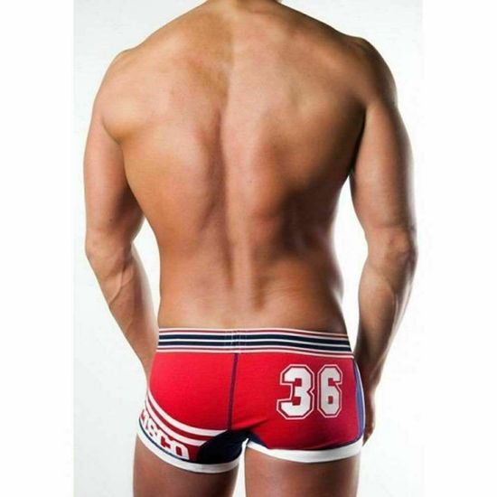 Мужские трусы хипсы красные TOOT San Francisco Boxer Red TT00008