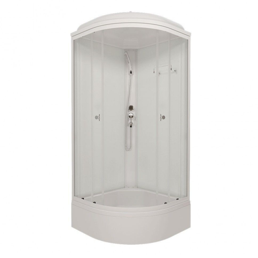 Душевая кабина DIONRIA (90х90) стекло прозрачное, поддон средний