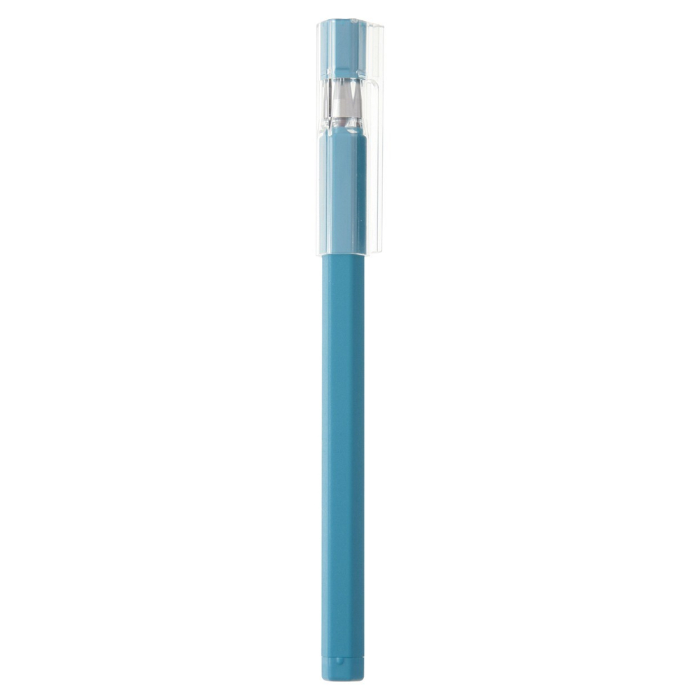 Гелевая ручка Muji Hexagon 0,25 мм (голубая)