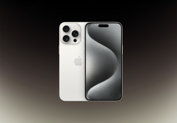 Телефон Apple iPhone 15 Pro Max 256Gb (White titanium)