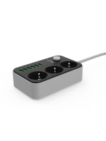 Удлинитель сетевой фильтр с  6 USB
