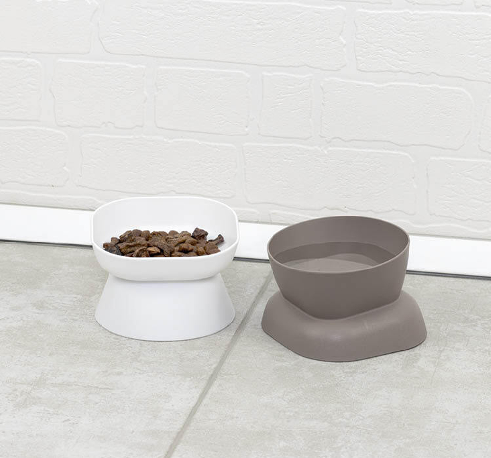 Миска для кормления животных КВАДРО 0,2л D=11,5см М1807