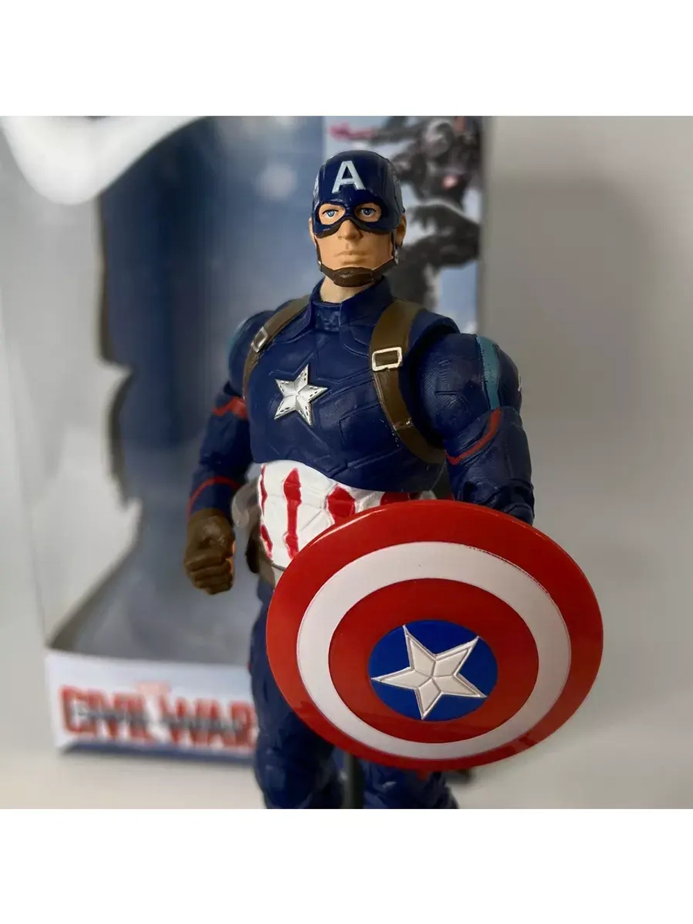 Фигурка игрушка Капитан Америка Марвел ZD Toys 1606-01
