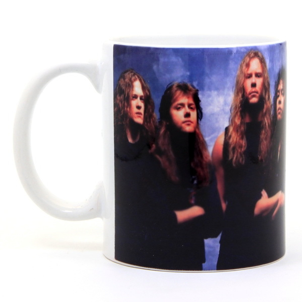 Кружка Metallica ( группа молодые / надпись в молнии )