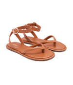 Кожаные босоножки seneca Alohas - коричневый(S00693)