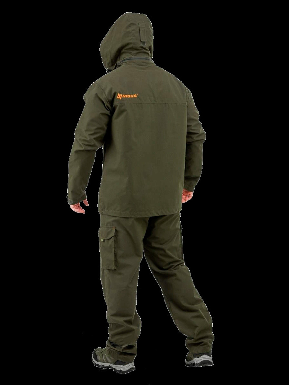 Костюм Nisus WESTERN (RAVENA 70% хлопок, 30% нейлон) цвет коричневый, размер 44-46/170-176 (N432002-S-1)