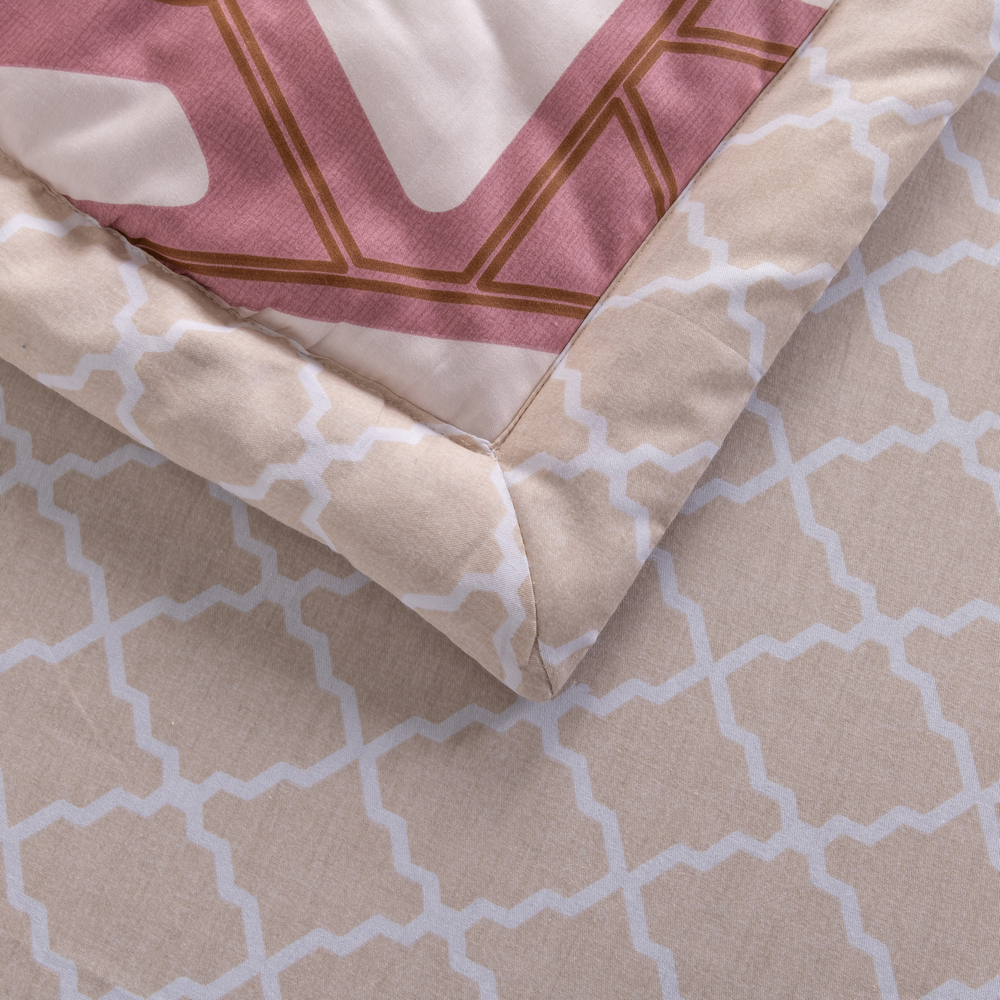 Комплект постельного белья Сатин с Одеялом 100% хлопок на резинке OBR072