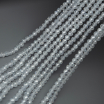 Фианиты, оттенок "Бриллиант", 3мм, шар ювелирной огранки