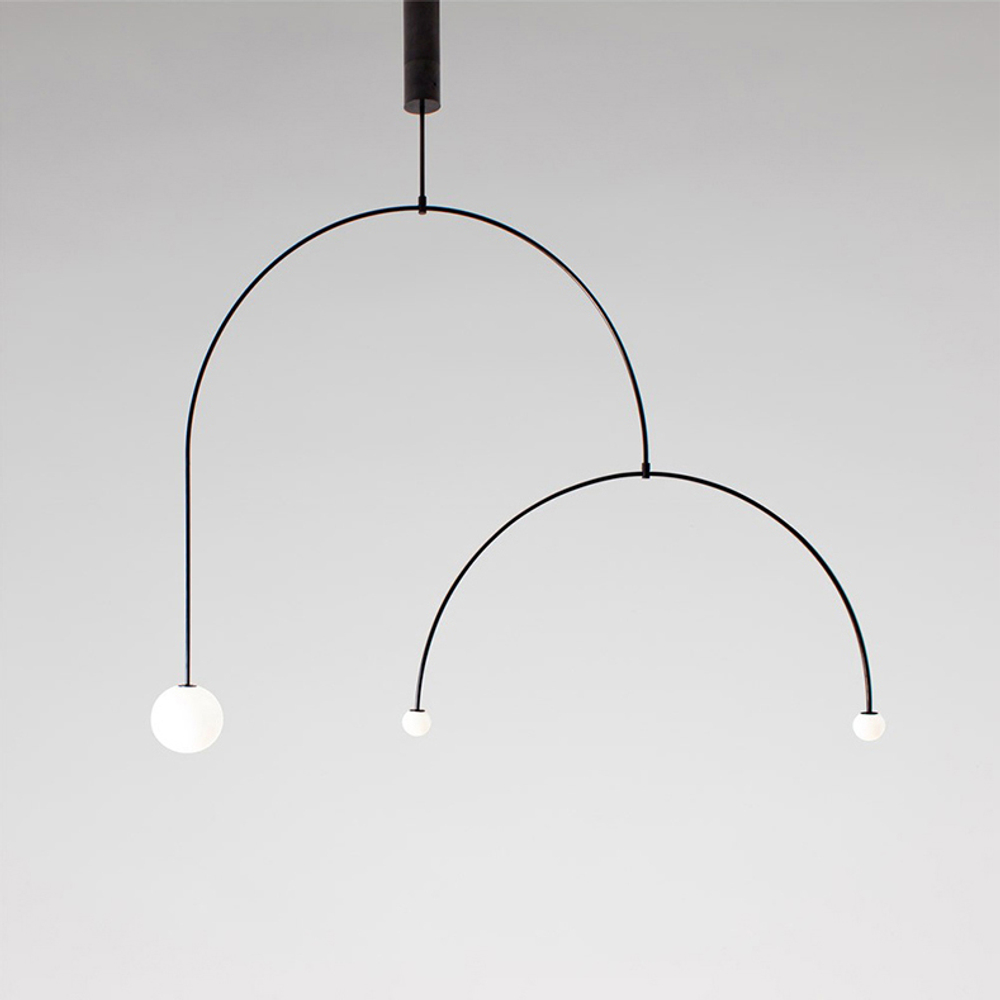 Pendant design lamp Mobile Chandelier 9 by Michael Anastassiades