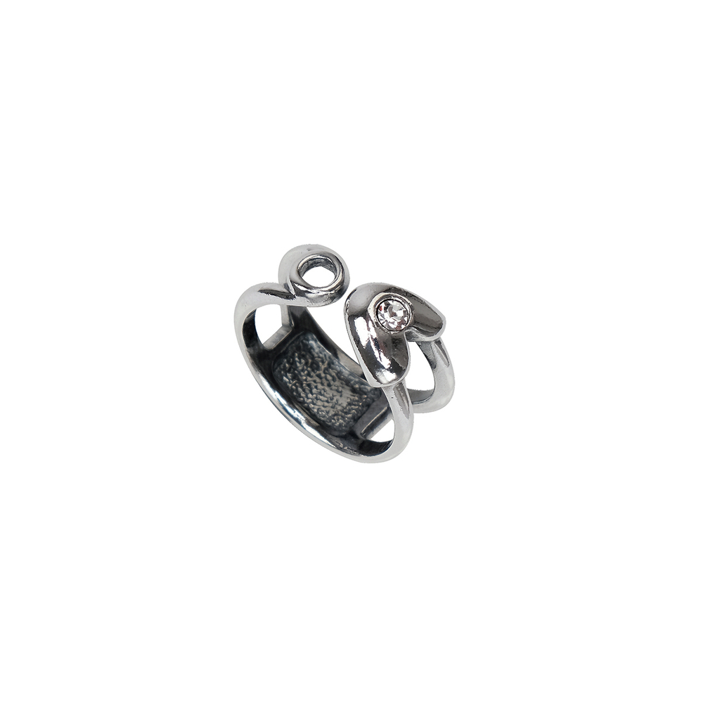 "Кассе" кольцо в серебряном покрытии из коллекции "Ералаш" от Jenavi
