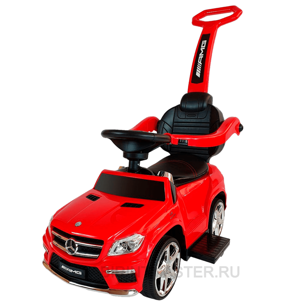 Детский толокар/каталка "MERCEDES-BENZ GL63",красный