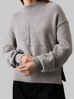 Свитер INTARSIA CALVIN KLEIN JEANS - серый(J20J224224)