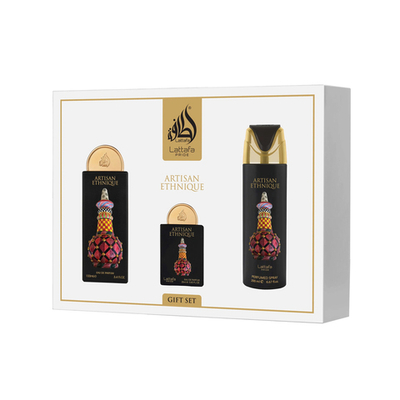 Lattafa Pride Artisan Ethnique EDP 100 ml + EDP 20 ml + DEO VAPO 200 ml (unisex) 1 St.