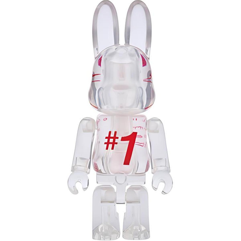 Дизайнерские игрушки BE@RBRICK Fragment Clear, clear