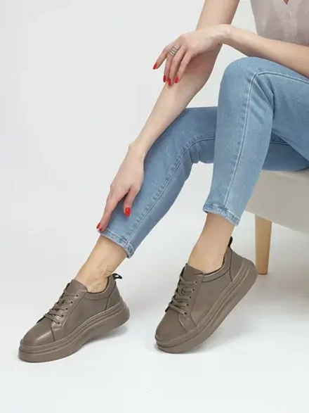 Кроссовки женские демисезонные натуральные