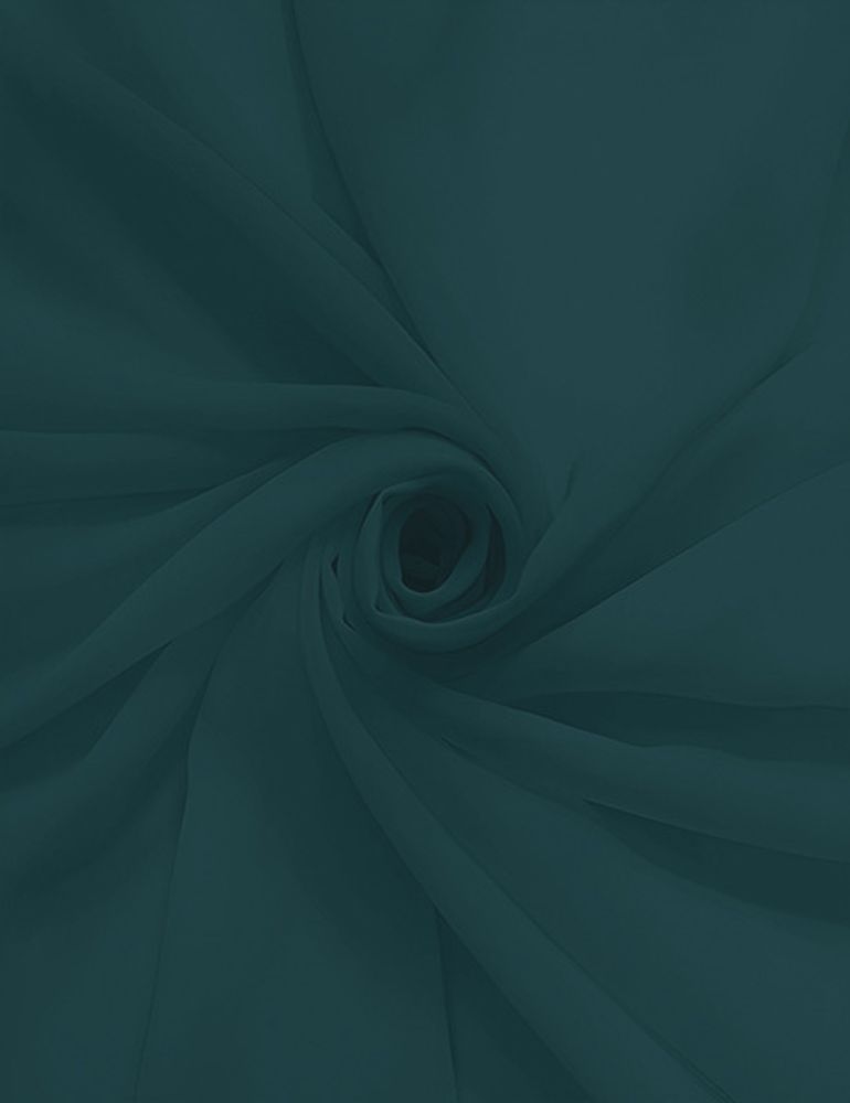 Ткань Шифон, 80 гр/м2, 150 см, саксонский синий