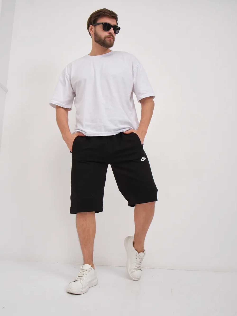 Шорты спортивные Nike удлиненные бриджи