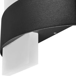 ULU-S32A-8W-4000K IP65 BLACK Светильник светодиодный уличный. Архитектурный накладной. Белый свет 4000K. Корпус черный. TM Uniel