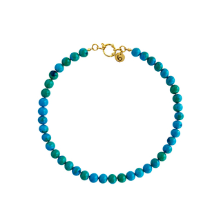 Колье Wind из бусин камня