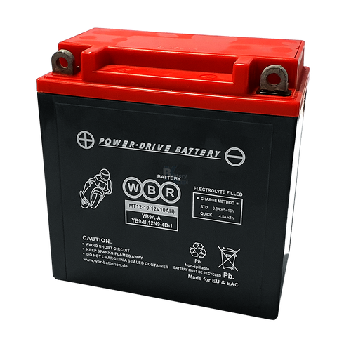 Аккумулятор WBR SMT / WBR MT 12-10 (YB9A-A, YB9-B, 12N9-4B-1)