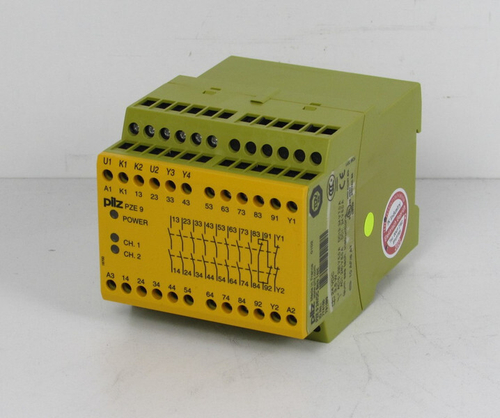 Pilz PZE 9 24VDC 8/no 1n/c ID No. 774150