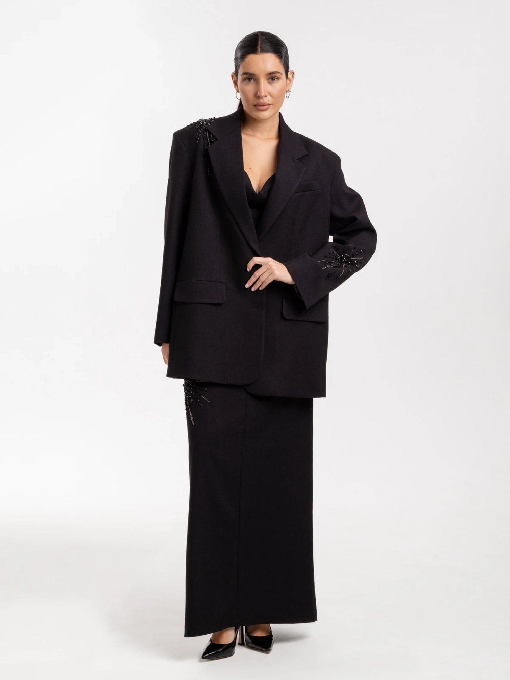 Жакет FIRE, черный