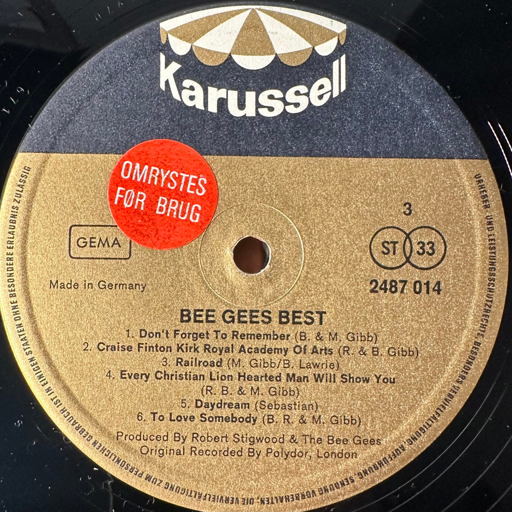 Bee Gees - Best 2LP (Германия 1973г.)