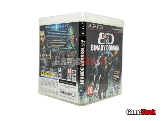 PS3 Binary Domain (Б/У, Английская версия, BLES-01211)