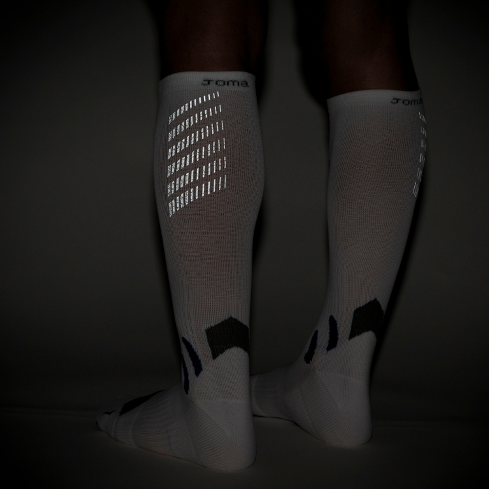 Теннисные носки Joma Medium Compression Socks 1P - White