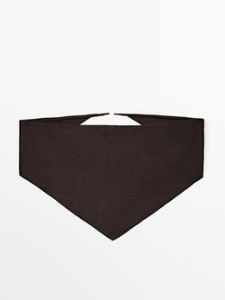Massimo Dutti Бандана из 100% кашемира, коричневый