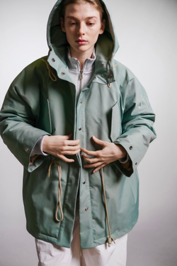 Парка утепленная, "Мята"