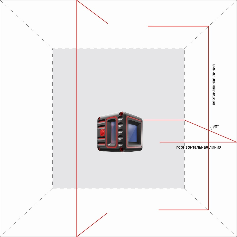 Лазерный уровень ADA CUBE 3D Basic Edition       А00382