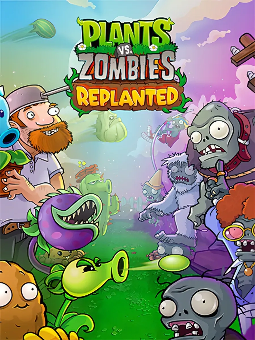 Plants vs. Zombies: Replanted, игра для ПК (на флешке USB)