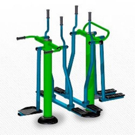 Уличный тренажер взрослый Лыжники+Маятник+Шпагат для четверых ТС 401